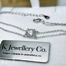 Load image into gallery viewer Moissanite Double Line Bracelet Moissanite double chain four-claw bracelet 
