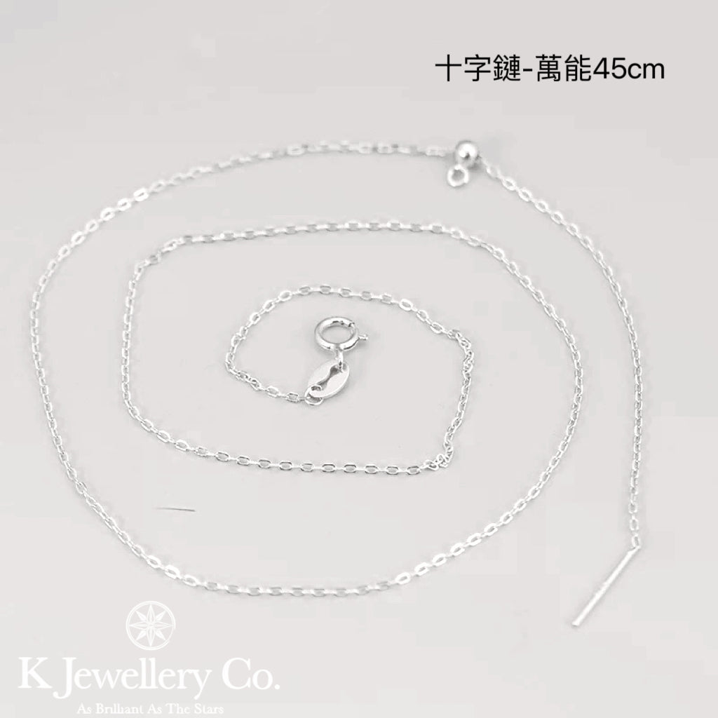 S925 Silver Necklace sterling silver 18K gold plated net necklace