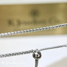 將圖片載入圖庫檢視器 Moissanite 2mm Full Pave Bracelet 莫桑石全鑽3分手鏈
