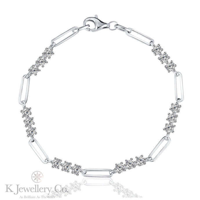 Moissanite Stars Lights Bracelet 莫桑石星光手鏈