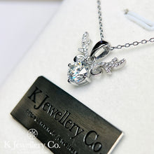 Load image into gallery viewer Moissanite Deer Necklace Moissanite Deer Necklace
