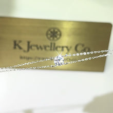 Load the video into the gallery viewer and play, Moissanite Double Line Bracelet 莫桑石雙鏈四爪手鏈
