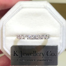 Load the video into the gallery viewer and play, Moissanite Laced Full Paved Ring Moissanite Laced Full Paved Ring 
