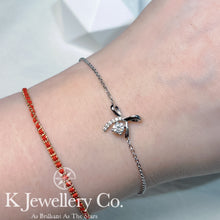 Load image into gallery viewer Moissanite Bowknot Bracelet Moissanite Bowknot Bracelet
