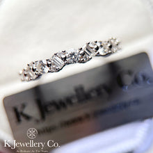 將圖片載入圖庫檢視器 Moissanite Star Light Ring 莫桑石繁星排戒指
