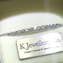 Load the video into the gallery viewer and play, Moissanite Bracelet 1.3ct moissanite diamond bracelet

