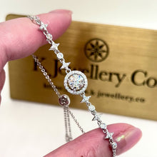 Load the video into the gallery viewer and play, Moissanite Star Light Bracelet Moissanite Star Bracelet
