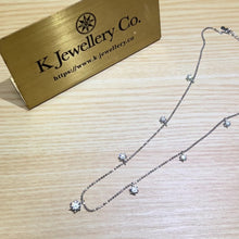 Load the video into the gallery viewer and play, Moissanite Stars 3.2ct Necklace Moissanite Stars Necklace
