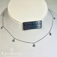 Load image into gallery viewer Moissanite Stars 0.5ct Necklace Moissanite Stars 50 Points Necklace

