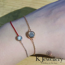 Load the video into the gallery viewer and play, Moissanite Round Bracelet Moissanite Round Bubble Bracelet
