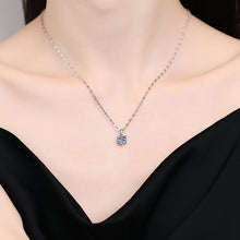 Load image into gallery viewer Moissanite Six Prong Necklace Moissanite Six Claw Necklace
