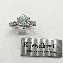 Load the video into the gallery viewer and play, Moissanite Bee My Love Ring Moissanite Bee My Love Ring
