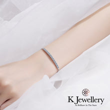 將圖片載入圖庫檢視器 Moissanite Bracelet 1.3ct 莫桑石排鑽手鏈
