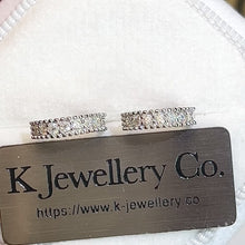 Load the video into the gallery viewer and play, Moissanite Round Earrings Moissanite earrings
