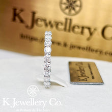 將圖片載入圖庫檢視器 Moissanite Full Stars Ring 莫桑石滿圈星光戒指
