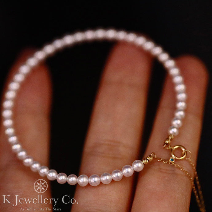 Pearl 18K Bracelet 18K極光淡水珍珠手鐲