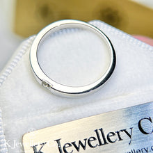 將圖片載入圖庫檢視器 Moissanite Couple Princess Cut Ring 莫桑石公主方石情侶戒指
