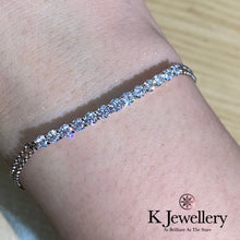 將圖片載入圖庫檢視器 Moissanite Bracelet 1.3ct 莫桑石排鑽手鏈
