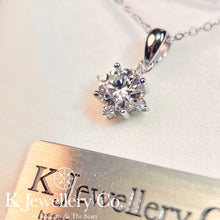 將圖片載入圖庫檢視器 Moissanite Star Necklace 莫桑石八芒星頸鏈
