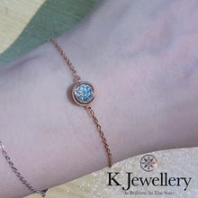 Load the video into the gallery viewer and play, Moissanite Round Bracelet Moissanite Round Bubble Bracelet
