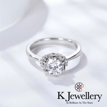 Load image into gallery viewer Moissanite Love Crown Ring Moissanite Ring

