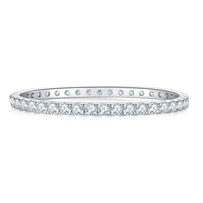 Moissanite 12ct Full Paved Bangle 全圈莫桑石12卡手鐲