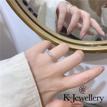 將圖片載入圖庫檢視器 Moissanite Couple Ring 莫桑石情侶對戒
