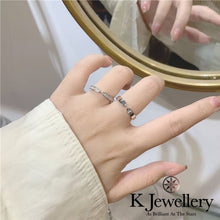 將圖片載入圖庫檢視器 Moissanite Couple Ring 莫桑石情侶對戒

