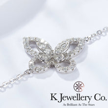 Load image into gallery viewer Moissanite Butterfly Bracelet Moissanite Phantom Butterfly Bracelet
