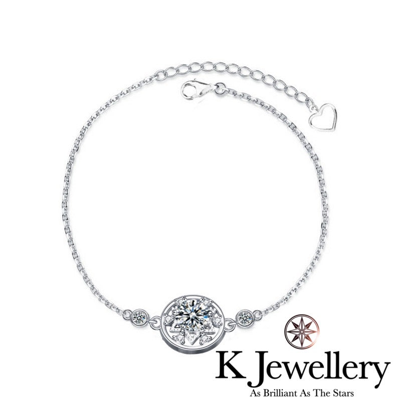 Moissanite Dreamcatcher Bracelet Moissanite Dreamcatcher Bracelet