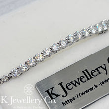 Load image into gallery viewer Moissanite Bracelet 1.3ct moissanite diamond bracelet

